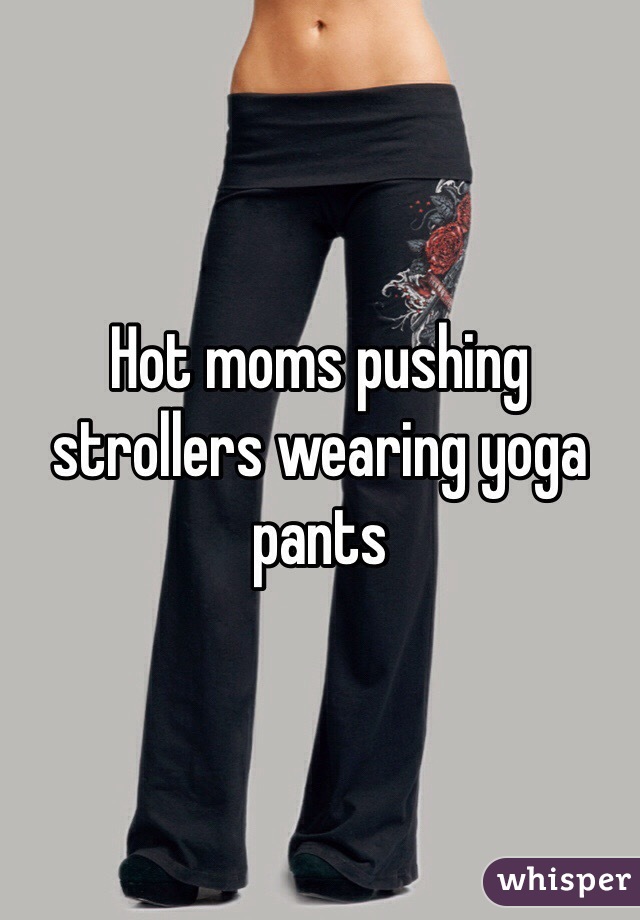 Sexy Mom In Yoga Tights